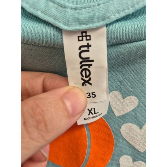 Cutest Pumpkin In The Patch Graphic Tee XL Tultex 50% Cotton 50% Polyester Mint - Picture 6 of 7